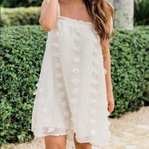 Pink Lily We Make the Rules Pom Dress Size S